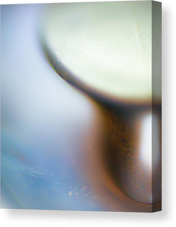 Abstract Canvas Print featuring the photograph Knob by Rick Hartigan