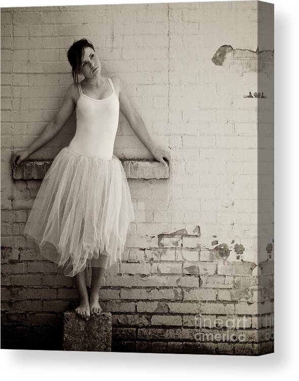 Ballet Dancer Canvas Print featuring the photograph The Next Dance by Sherry Davis