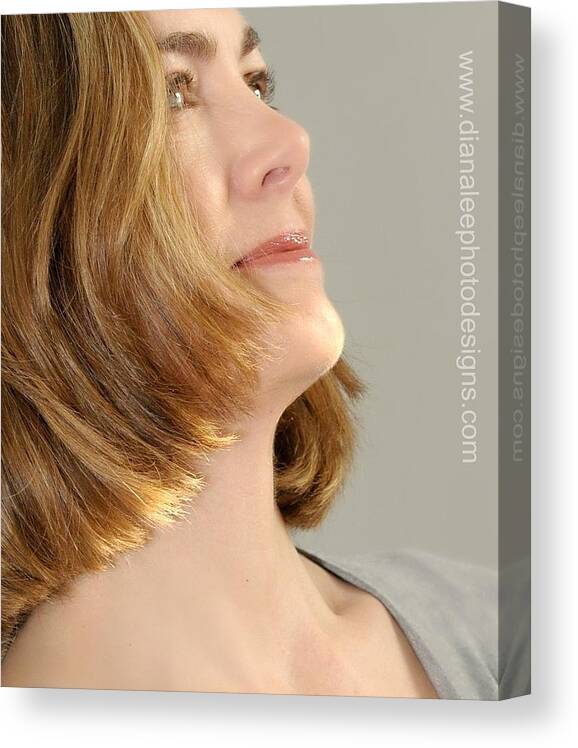 Portraits Canvas Print featuring the photograph Portraits by Diana by Diana Angstadt