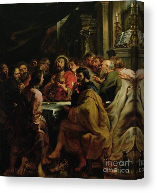 The Last Supper Canvas Print Canvas Art By Rubens