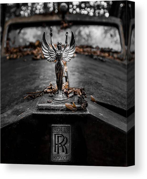 Rolls Royce Canvas Print featuring the photograph ... Rr by Joerg Vollrath