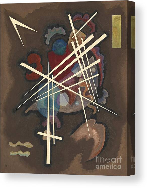 Oil Painting Canvas Print featuring the drawing Gitterform Netting, 1927 by Heritage Images
