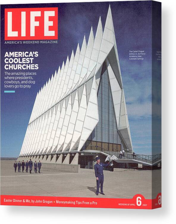American Canvas Print featuring the photograph LIFE Cover: April 6, 2007 by Floto + Warner