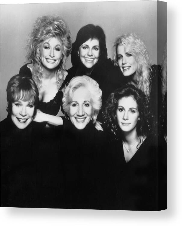 Steel Magnolias S Canvas Print featuring the photograph Steel Magnolias S by Movie Star News