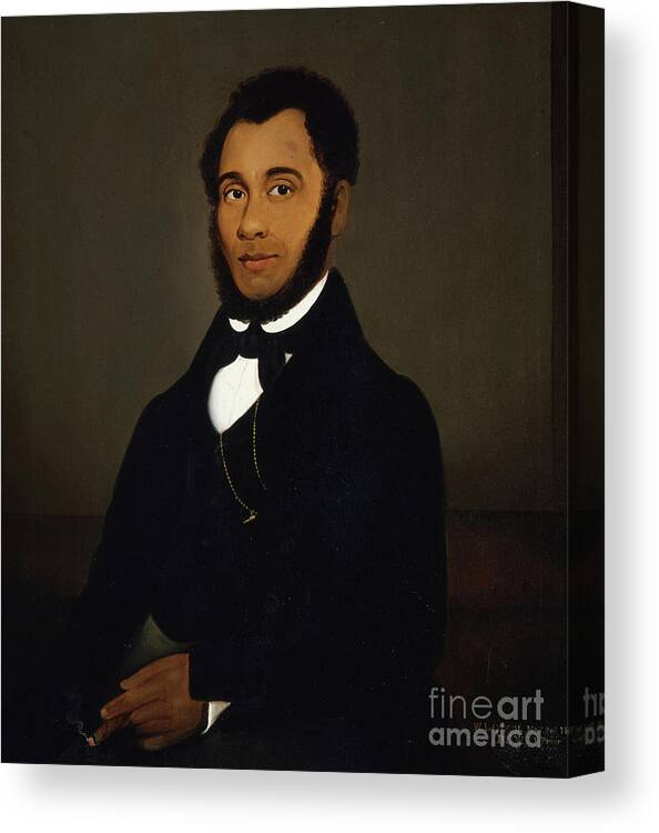 William Lawson Canvas Print featuring the painting William Lawson, 1843 by William Matthew Prior