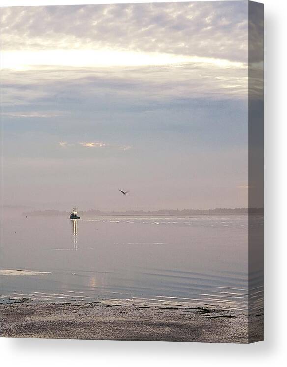 Mist Canvas Print featuring the photograph Misty Moment by Suzy Piatt