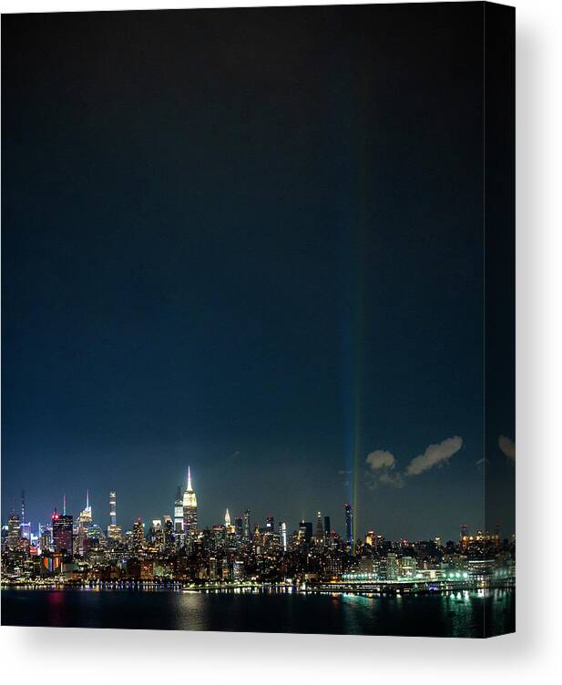 Nyc Pride 2020 Canvas Print featuring the photograph NYC Pride 2020 by Alina Oswald