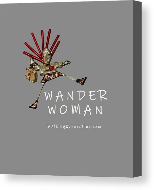 Wander Woman. Living Room Canvas Print featuring the photograph Wander Woman by Gene Taylor