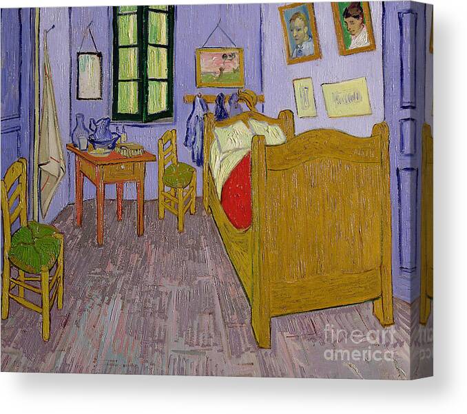Van Goghs Bedroom At Arles Canvas Print