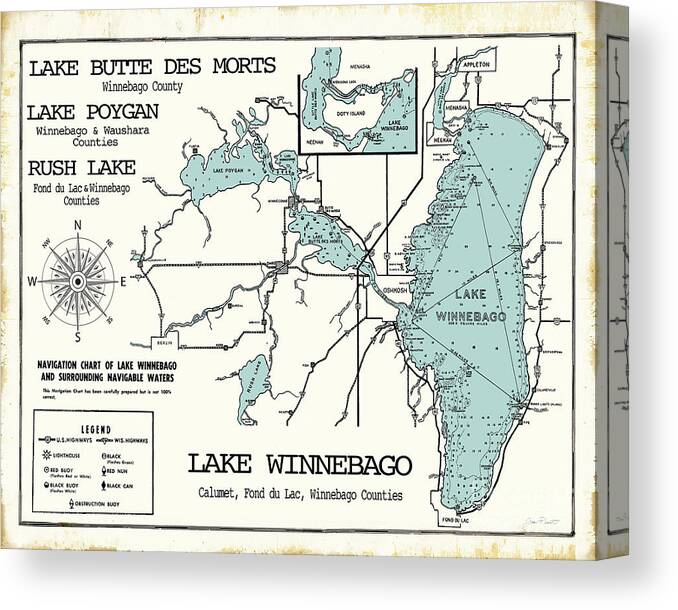 Lake Poygan Depth Chart