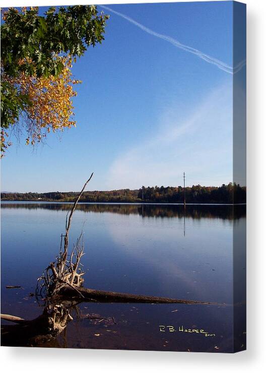 River Canvas Print featuring the photograph Mighty Missisquoi I by R B Harper