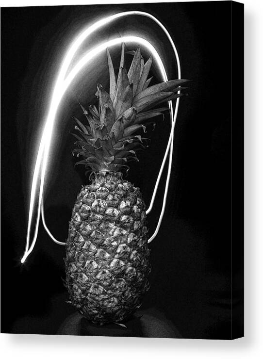 Pineapple Canvas Print featuring the photograph Pineapple by Jim Mathis
