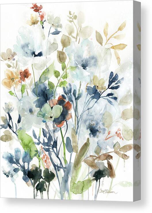 #faatoppicks Canvas Print featuring the painting Mixed Garden 1 by Carol Robinson