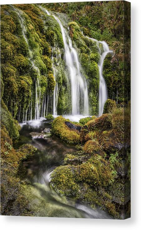 Acrylic Canvas Print featuring the photograph Living Water by Jon Glaser