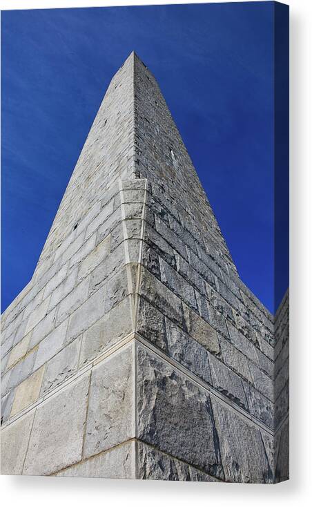 High Pont Monument Canvas Print featuring the photograph Skyward by Sara Hudock