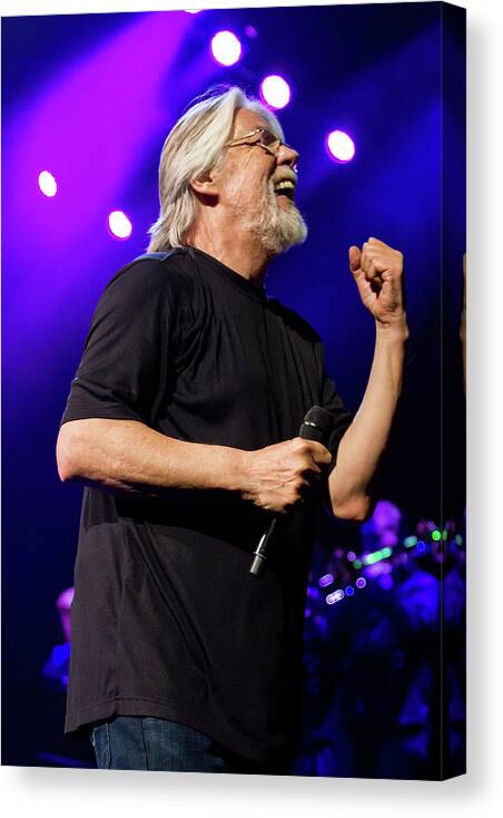 Music Canvas Print featuring the photograph Bob Seger by Thomas Leparskas