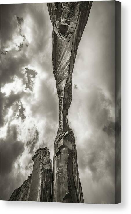 Utah Canvas Print featuring the photograph Angel Arch by Whit Richardson