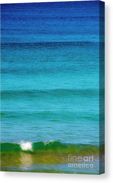 Breaking Wave Canvas Print featuring the photograph Breaking wave by Sheila Smart Fine Art Photography
