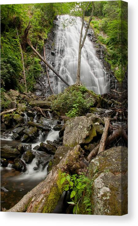 Landscape Canvas Print featuring the photograph Crabtree-12 by Joye Ardyn Durham