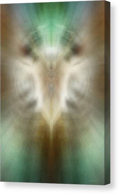 Spirit Canvas Print featuring the digital art Go Gently by WB Johnston