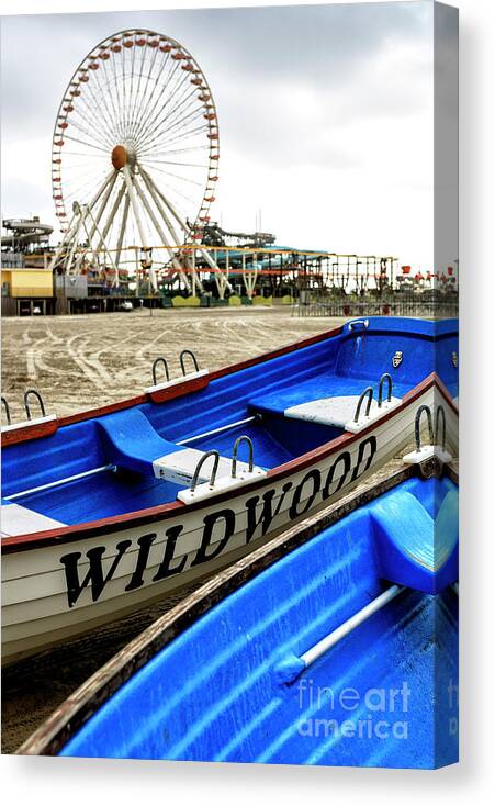 Wildwood Canvas Print featuring the photograph Wildwood 2008 by John Rizzuto