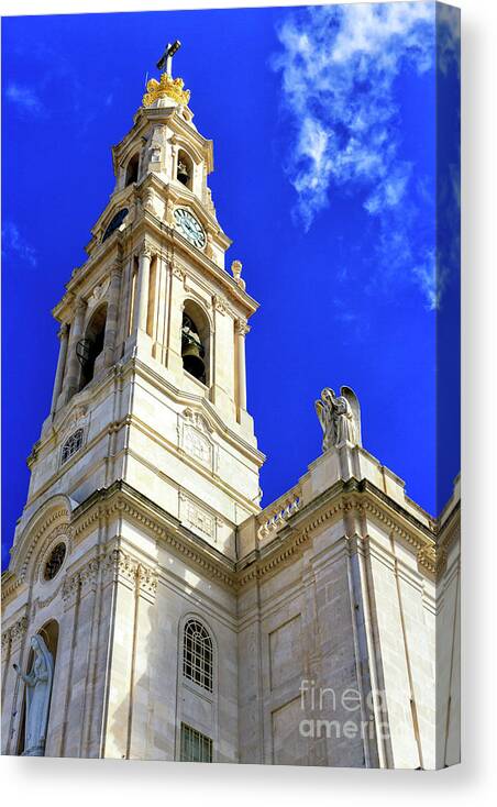 Fatima Canvas Print featuring the photograph Our Lady of Fatima Portugal by John Rizzuto