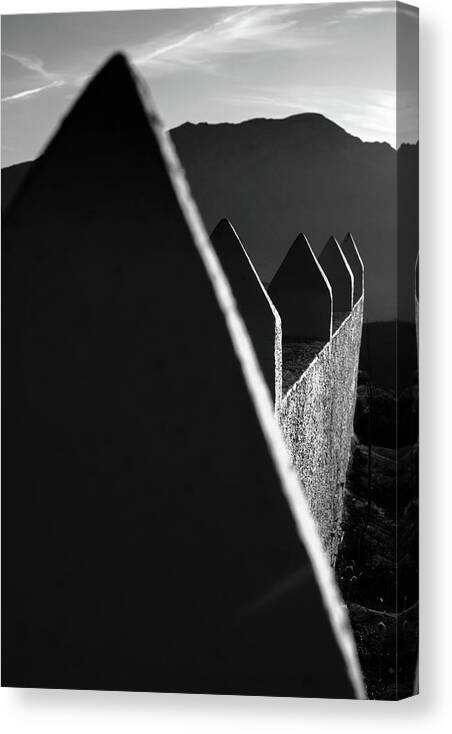 Andalucía Canvas Print featuring the photograph Fortress by Gary Browne