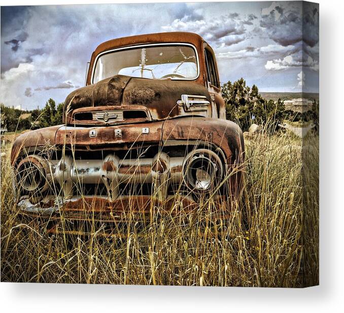Ford Canvas Print featuring the photograph ORD by Gia Marie Houck