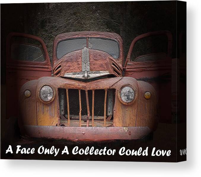 Vintage Canvas Print featuring the photograph 1945 Ford by Bob Johnson