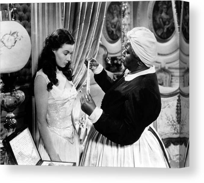 Gone With The Wind Canvas Print featuring the photograph Gone with the Wind #4 by Silver Screen