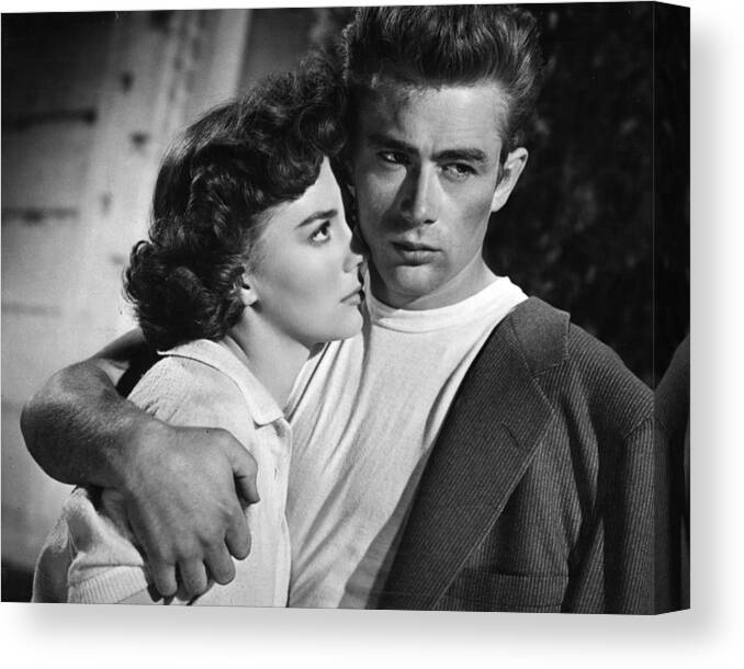 classic Canvas Print featuring the photograph James Dean #4 by Retro Images Archive