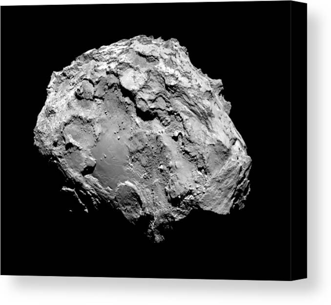 Comet Canvas Print featuring the photograph Comet Churyumov-gerasimenko #5 by Science Source