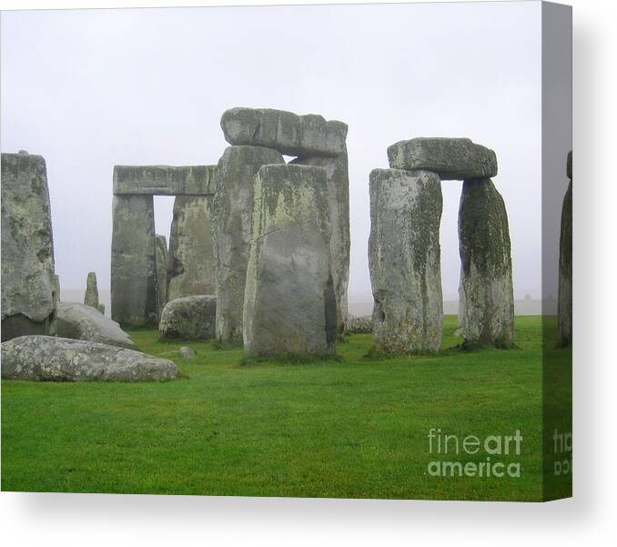 Stonehenge Canvas Print featuring the photograph Balance by Denise Railey