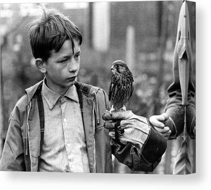 Kes Canvas Print featuring the photograph David Bradley in Kes by Silver Screen