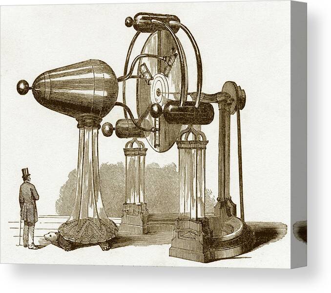 Electrostatic Generator Canvas Print Canvas Art by Sheila Terry/science Photo Library - Pixels Canvas Prints