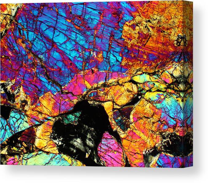 Meteorites Canvas Print featuring the photograph Evader by Hodges Jeffery