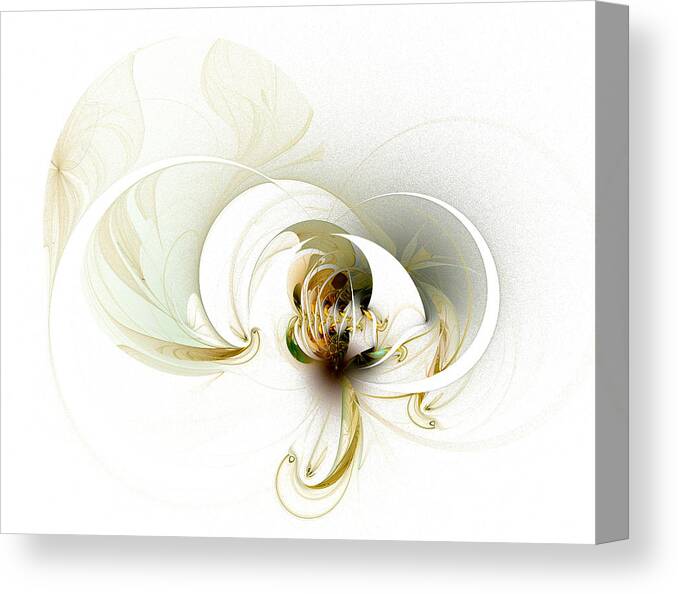 Digital Art Canvas Print featuring the digital art Evolving by Amanda Moore