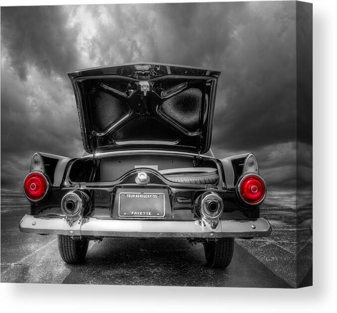 Ford Canvas Print featuring the photograph For the love of cars by Alexey Stiop