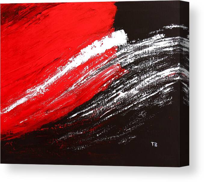Free Canvas Print featuring the painting Free Spirit 1 by Kume Bryant
