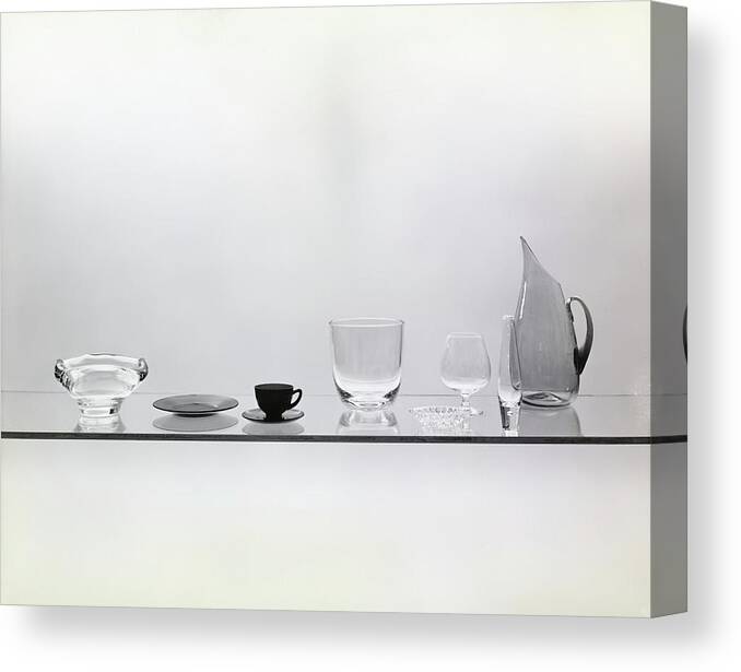 Food Canvas Print featuring the photograph Glass Appetizer Bowl by Haanel Cassidy