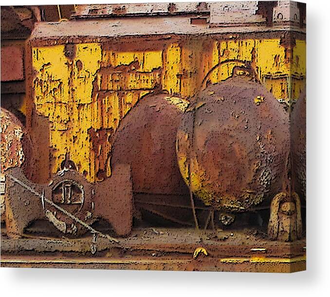 Nautical Canvas Print featuring the photograph Heavy Metal by Jessica Levant