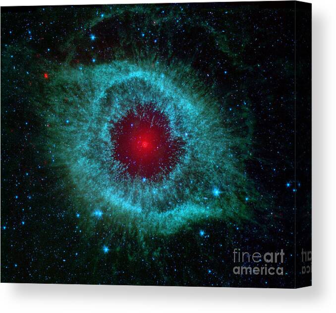 Helix Canvas Print featuring the photograph Helix Nebula by Rod Jones