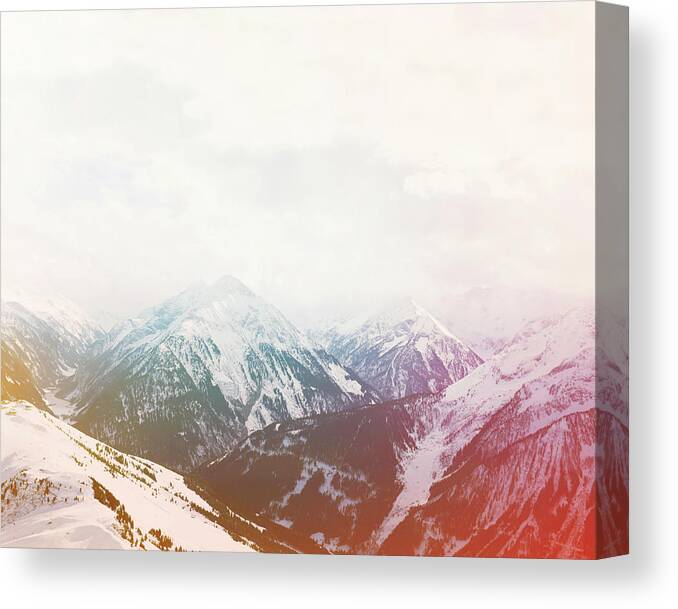 Scenics Canvas Print featuring the photograph Hintertux Valley by Mark Leary