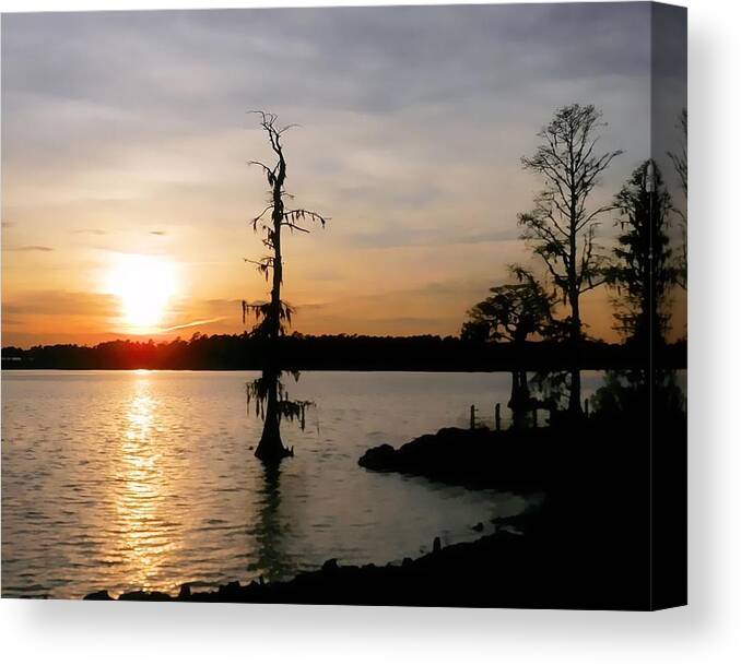 Victor Montgomery Canvas Print featuring the photograph Last Sunset Of 2012 by Vic Montgomery