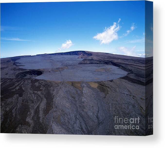 Nature Canvas Print featuring the photograph Mauna Loa, Hawaii by Douglas Peebles