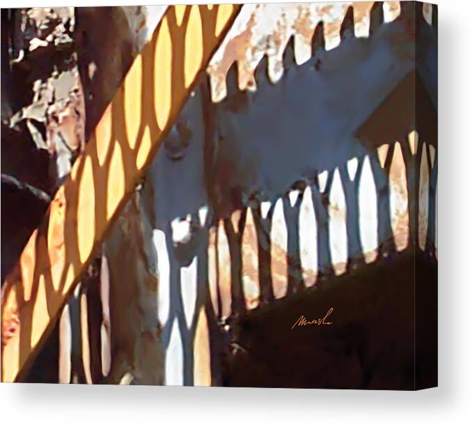 Bridge Canvas Print featuring the photograph Meditation In Sunlight 22 by The Art of Marsha Charlebois