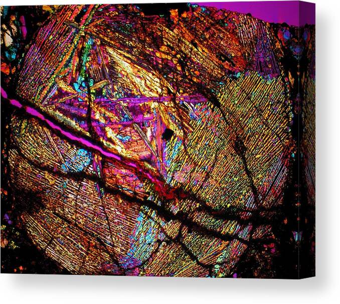 Meteorites Canvas Print featuring the photograph It's Just Brain Surgery by Hodges Jeffery