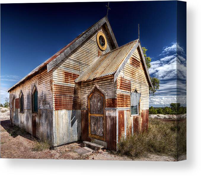 Outback Canvas Print featuring the photograph Outback by Russell Brown