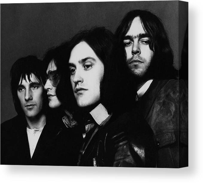 Music Canvas Print featuring the photograph Portrait Of The Kinks by Jack Robinson