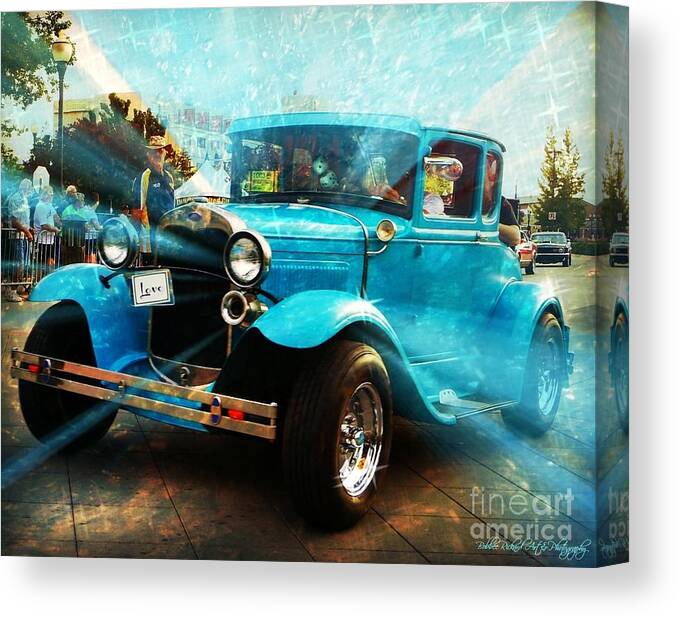 Acrylic Prints Canvas Print featuring the photograph Radiating Beauty by Bobbee Rickard